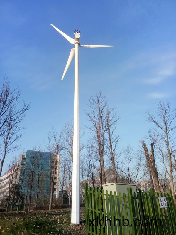 水平軸風力發(fā)(fa)電機案例